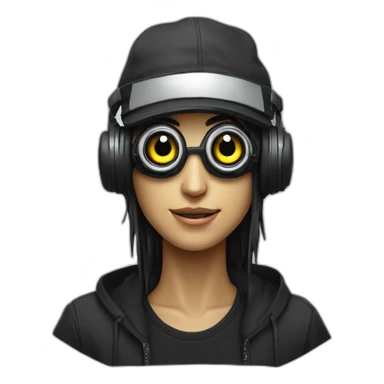 Rezz-dj-spiral eyes sticker