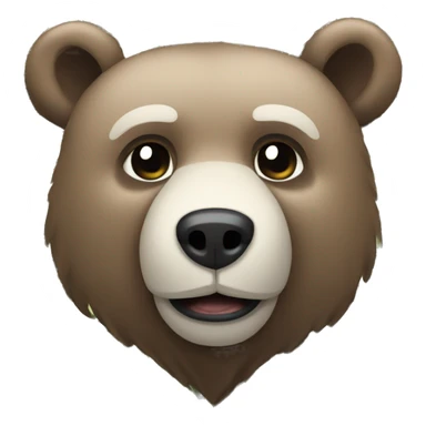 Bear will lots of money sticker