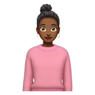 Pink laptopPink Sweater sticker