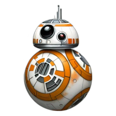 Bb8 bleu sticker