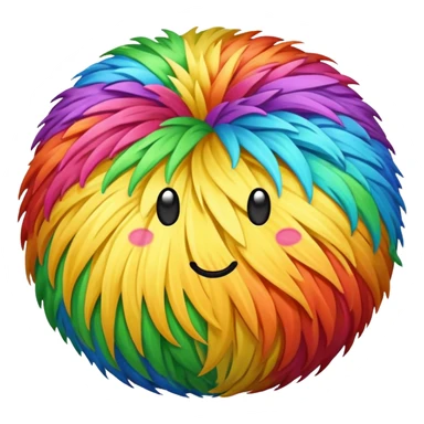 Rainbow tumbleweed  sticker