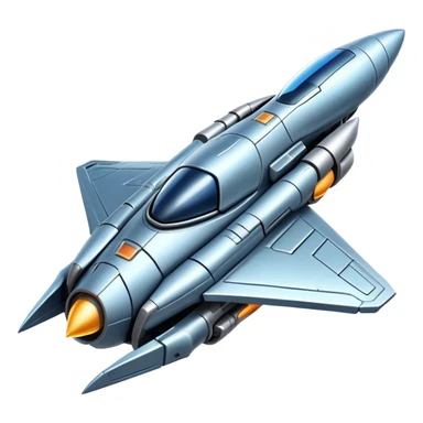 SHMUP space ship sticker