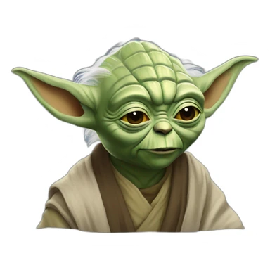 Yoda buvant un redbull sticker