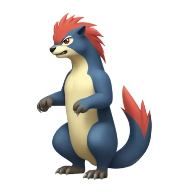  Quilava full body sticker