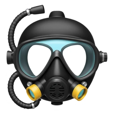 scuba diving oxygen mask sticker