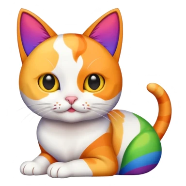 Gay cat sticker