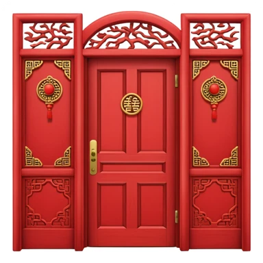 traditional Chinese door sticker