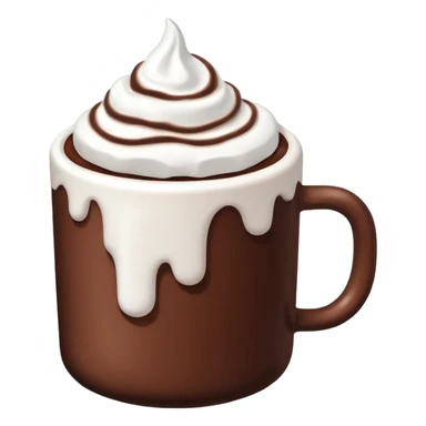 Tazzina con marhsmellow sticker