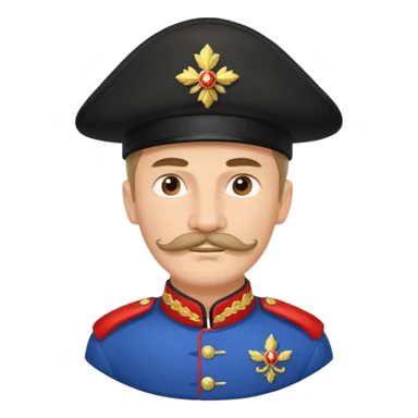 Russian Empire cossack sticker
