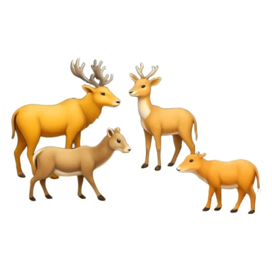 stone age cave art sticker