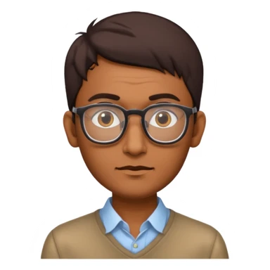 a skinny guy thats Indian and a tall aswell sticker