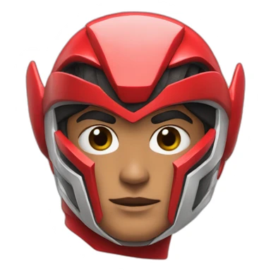 red power ranger sticker