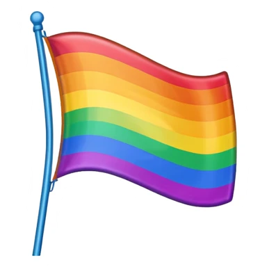 LGBTQ+ Flag cyberpunk sticker