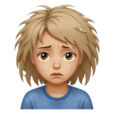 a girl is sad and mad sticker