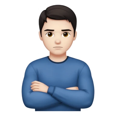 Cole Palmer crossed arms cold emoji sticker