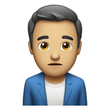 disappointed down vote sticker