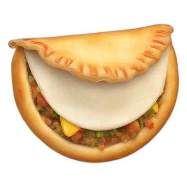 Empanada frita argentina sticker