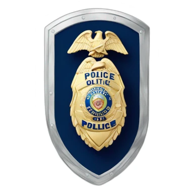 police badge sticker