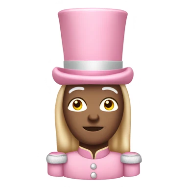Light pink nutcracker sticker