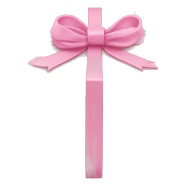 light pink package sticker