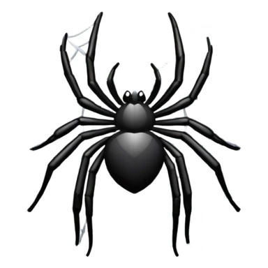 cute spider web sticker