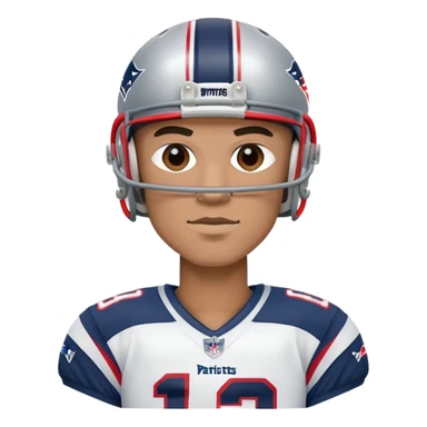Patriots maye quarterback  sticker