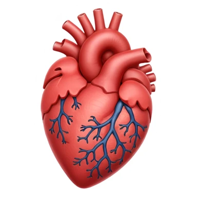 heart organ sticker