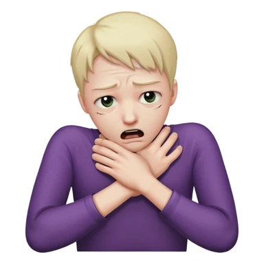 strangle myself emote sticker