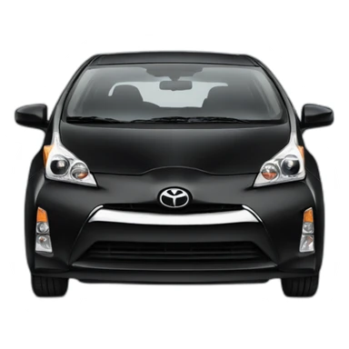 Black toyota prius sticker