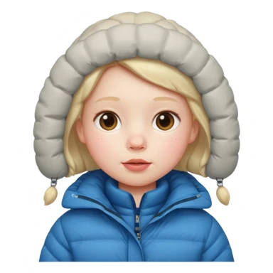 Kid in puffy winter coat











 sticker