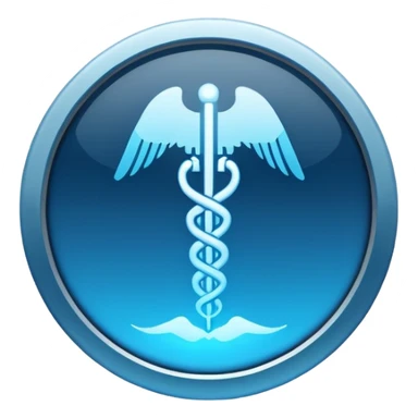 medical signals icon sticker