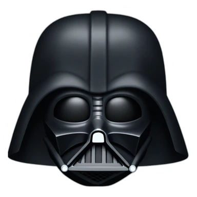 Darth vader head sticker
