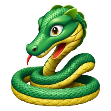 Persuasions.ai serpent mascot sticker