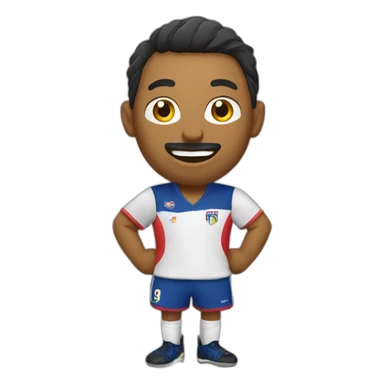 Joueur de handball sticker