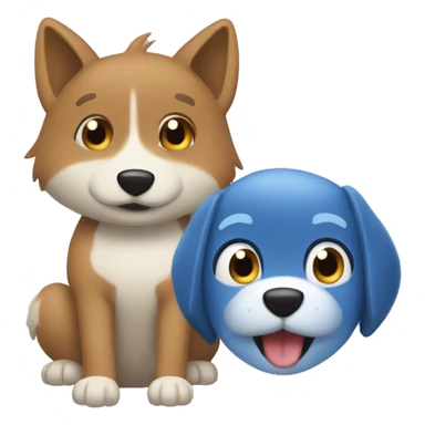 Bluey and bingo  sticker
