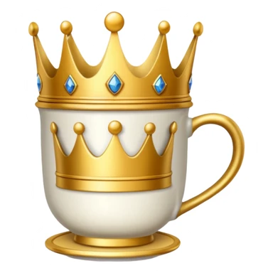 only the cup with a crown, no woman sticker