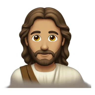 Byzantine Jesus sticker