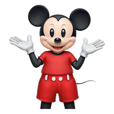classic Mickey Mouse sticker