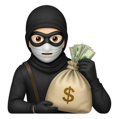 Robber sticker