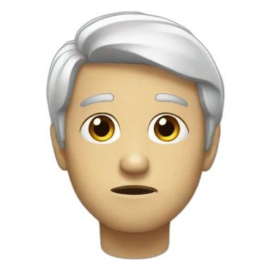 persona triste sticker