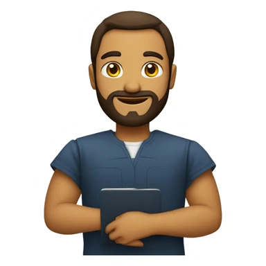 Josué da Bíblia e sua lança sticker