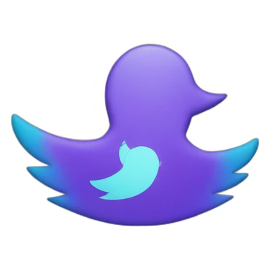Twitter Logo sticker