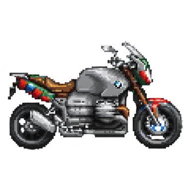 BMW 1200 motorcycle sticker