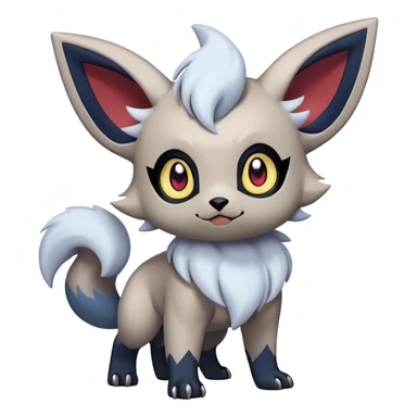 Cute Kawaii Absol-Zorua-Umbreon-Pokemon Full Body  sticker