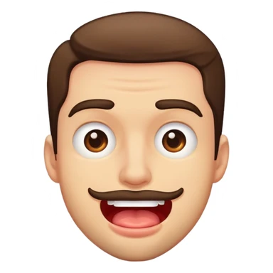 hombre babeándose  sticker