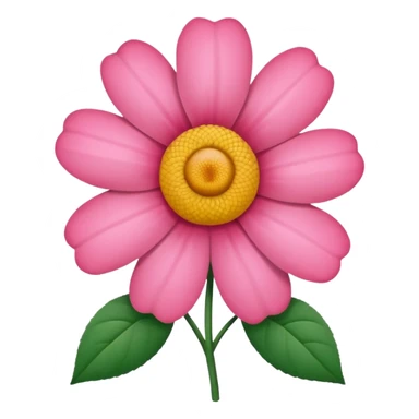 Flor rosada sticker