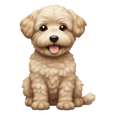 Poochon dog￼￼ sticker
