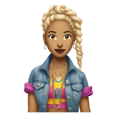 Mulatto rapper  sticker