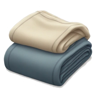 folded blanket sticker