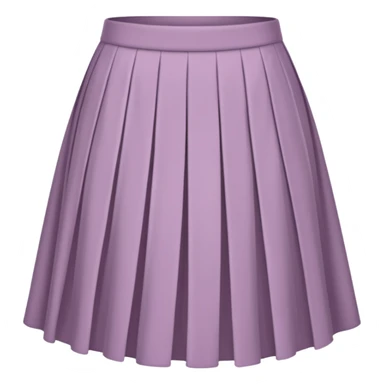 Mauve skirt sticker